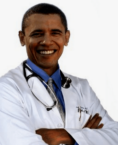 Like it or not, Dr. Obama is in da house!