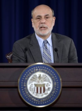 Bernanke speaking to reporters on Wednesday.  Did they listen?