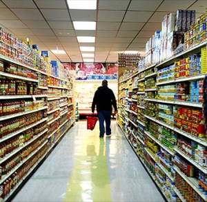 It's a long way down that aisle ...