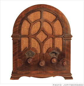 Radio brought news and music to everyone's home.  The good life was democratized.