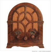 Radio brought news and music to everyone's home.  The good life was democratized.