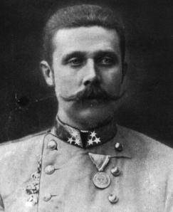 The Archduke Franz Ferdinand. His empire died with him.