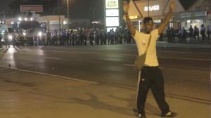 "Hands Up" won' save any of us.  Be afraid.