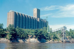 The ADM Elevators, a small part of about 5 acres of potential redevelopment.