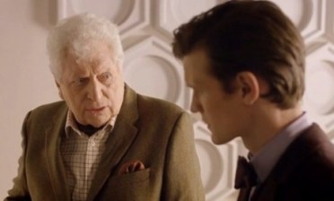 Tom Baker's cameo in "Day of the Doctor."