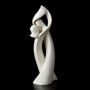 There's always room for abstraction, too, such as this sculpture depicting love.