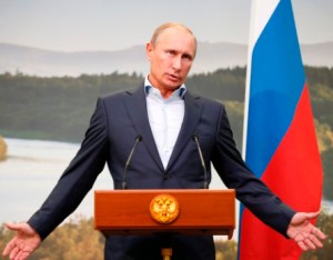 The Russian government has pretty much given up - on the Ruble, not power.