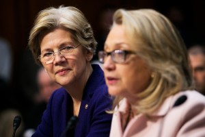Warren, like Clinton, wants to win - for what she believes in.