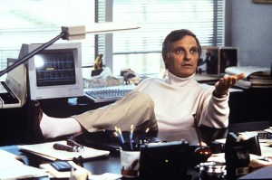 Alan Alda as Lester in "Crimes and Misdemeanors".  