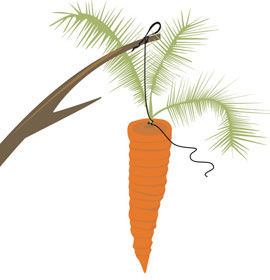 If only companies were rabbits.  Sadly, they want the ca$h money.