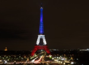 Stand with Paris - not fear.