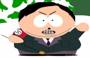 Cartman as Hitler. Did anyone ever think reality would catch up with this?