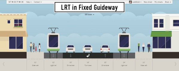 How a full-blown LRT implementation might look, as per the Riverview studies.