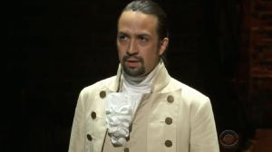 Lin Manuel Miranda as Hamilton.  He's the one thing more popular than long term Treasuries now.