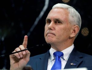 Gov. Mike Pence.  Does he get to define himself?