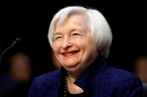 Don't be fooled - Yellen is not amused.